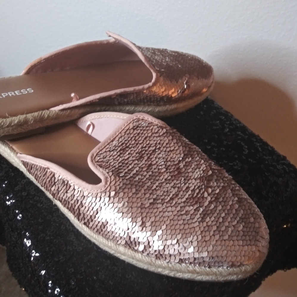 Express sequined slids - Picture 2 of 4